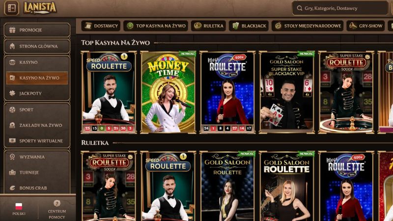 Lanista Casino platforma